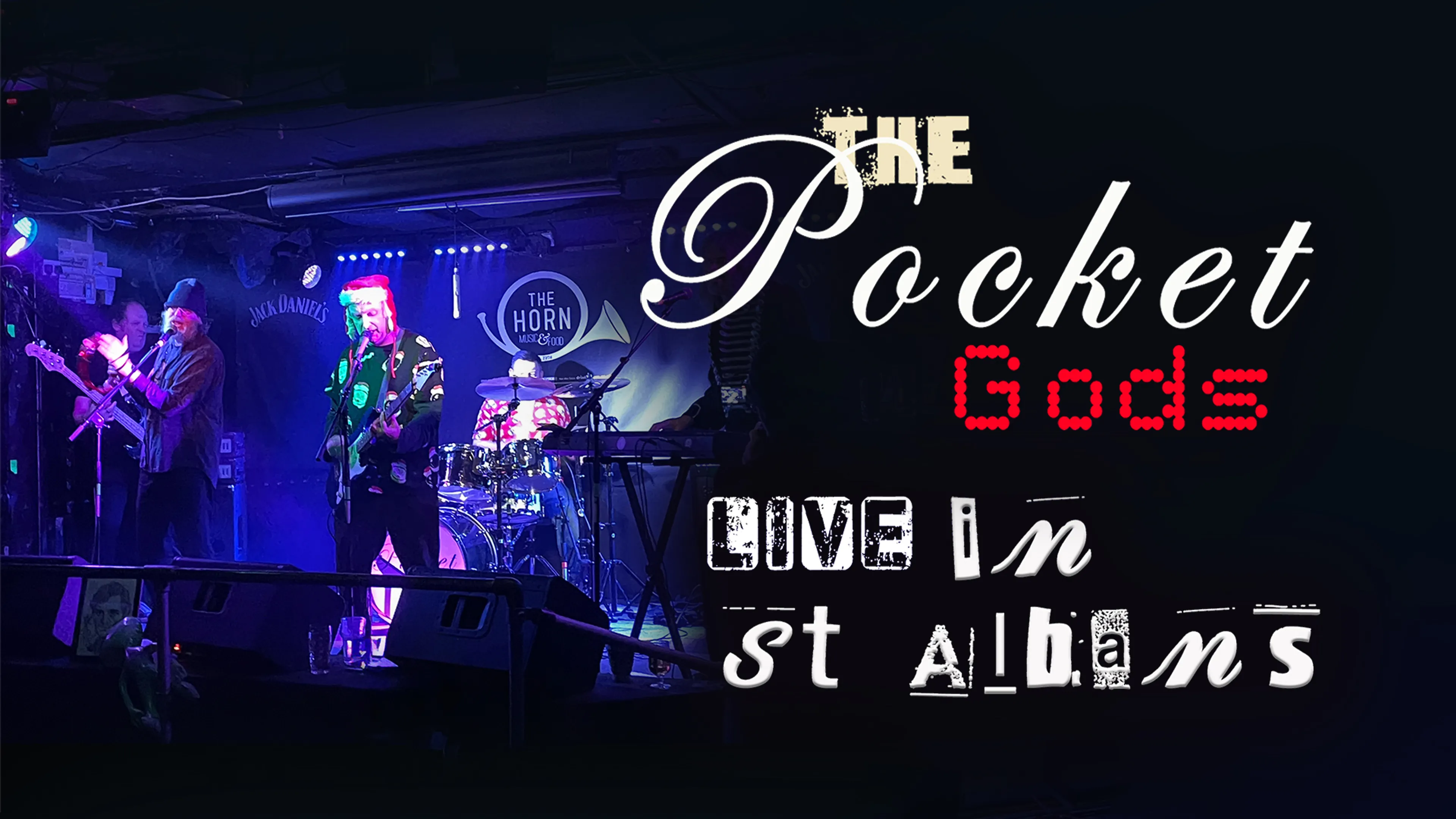 The Pocket Gods Live in St Albans poster